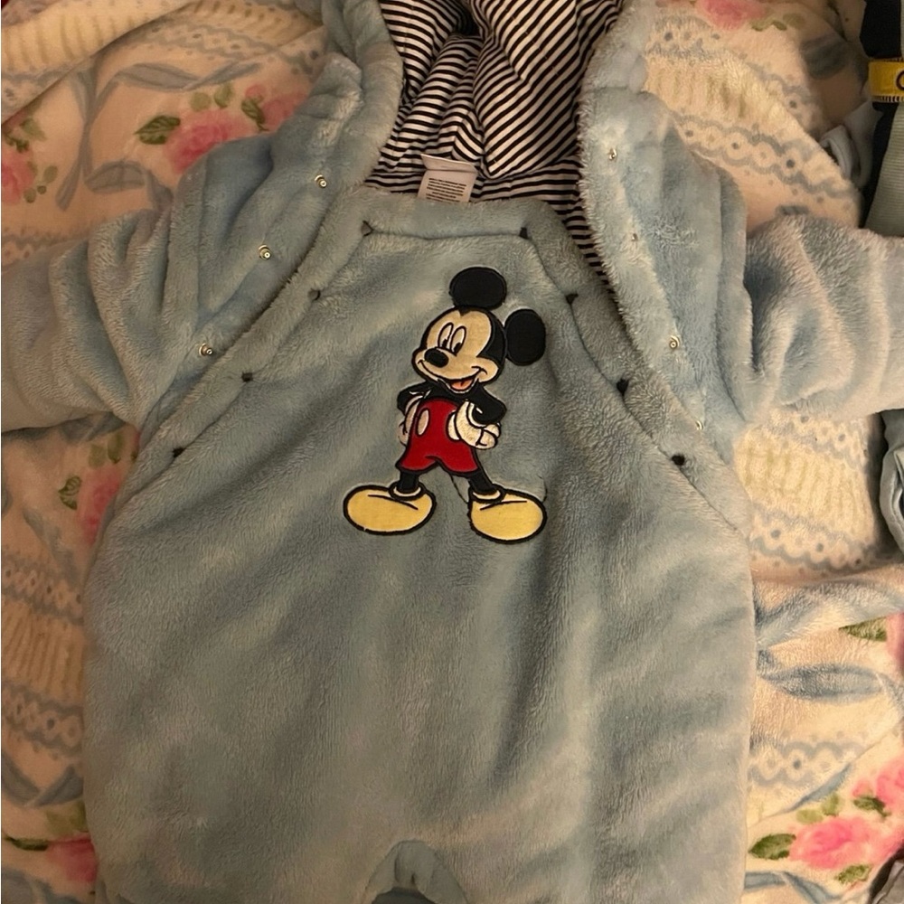 Disney Mickey Mouse Fleece Onesie